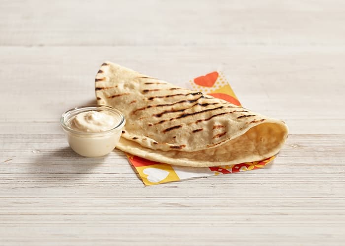Pan Pita con Dip de Ajo